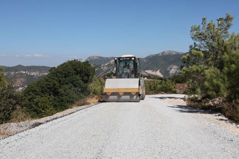 BODRUM’DA SATHİ KAPLAMA ÇALIŞMALARI SÜRÜYOR