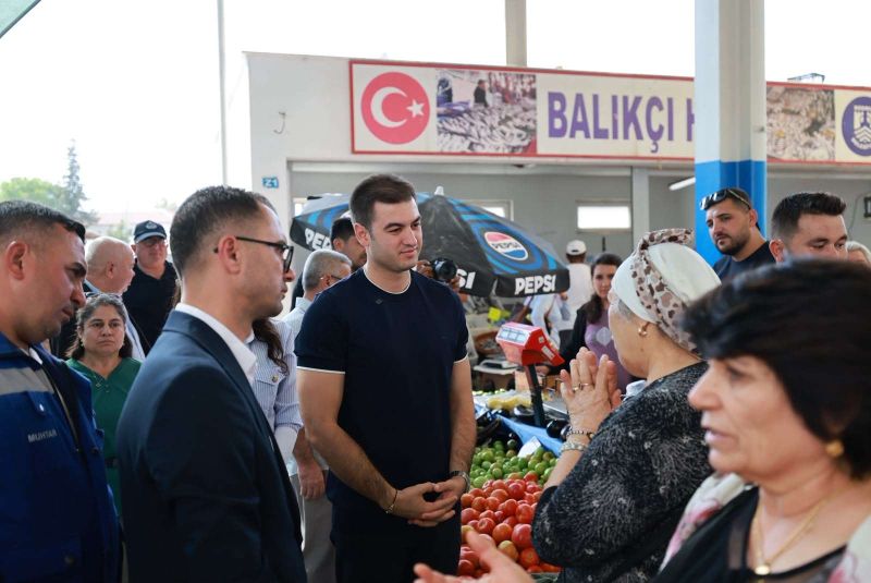 BAŞKAN MANDALİNCİ KARAOVA BÖLGESİNDE
