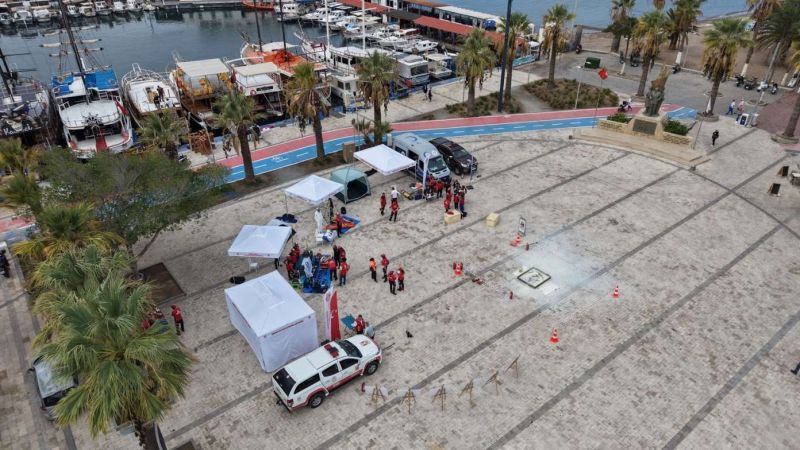 BODRUM BELEDİYESİNDEN AFET FARKINDALIK ETKİNLİKLERİ