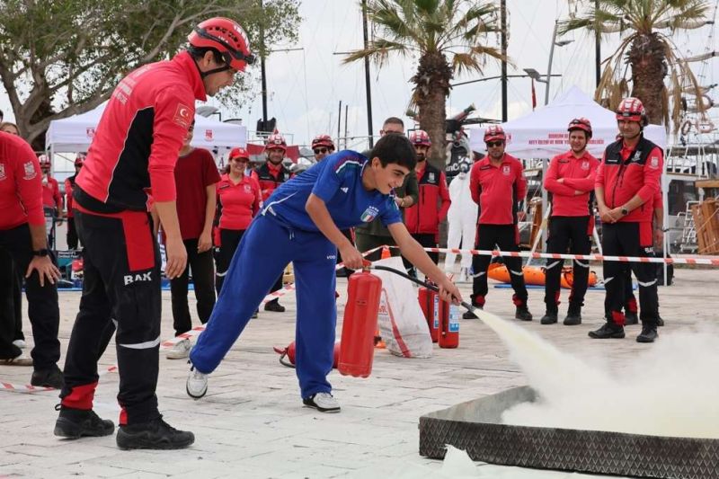 BODRUM BELEDİYESİNDEN AFET FARKINDALIK ETKİNLİKLERİ