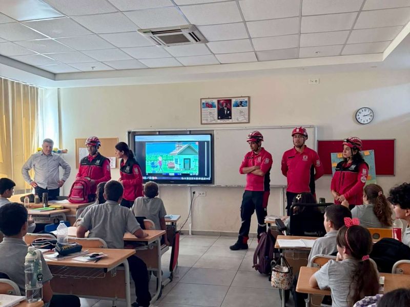 BODRUM BELEDİYESİNDEN AFET FARKINDALIK ETKİNLİKLERİ