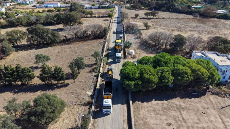 BODRUM’UN BEŞ MAHALLESİNDE ÜSTYAPI ÇALIŞMALARI SÜRÜYOR