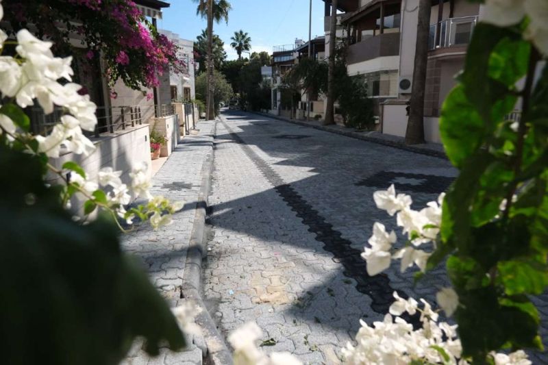 BODRUM’UN BEŞ MAHALLESİNDE ÜSTYAPI ÇALIŞMALARI SÜRÜYOR