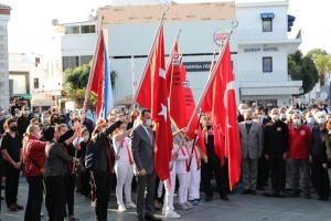 BODRUM 10 KASIM’DA ATATÜRK’Ü ANDI