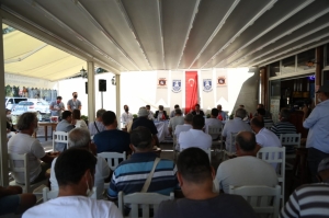 BAŞKAN ARAS DENİZCİLERLE BİR ARAYA GELDİ