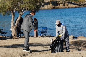KÜDÜR'DEKİ SON YAPI DA KALDIRILDI