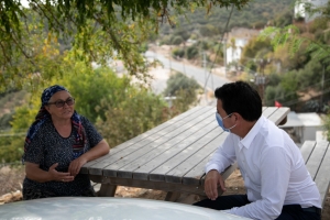 BAŞKAN ARAS DAĞBELEN MAHALLESİNDE