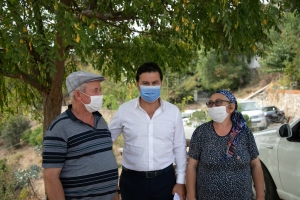 BAŞKAN ARAS DAĞBELEN MAHALLESİNDE