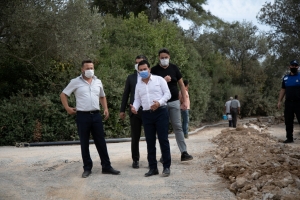 BAŞKAN ARAS DAĞBELEN MAHALLESİNDE