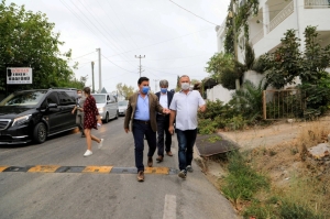 BAŞKAN ARAS TÜRKBÜKÜ ESNAFI İLE BULUŞTU