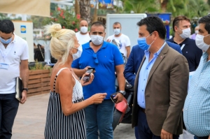 BAŞKAN ARAS TÜRKBÜKÜ ESNAFI İLE BULUŞTU