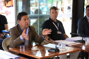 BAŞKAN ARAS TÜRKBÜKÜ ESNAFI İLE BULUŞTU