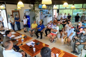 BAŞKAN ARAS TÜRKBÜKÜ ESNAFI İLE BULUŞTU