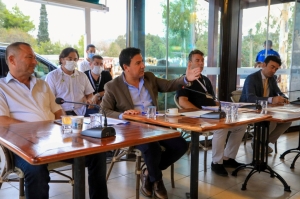 BAŞKAN ARAS TÜRKBÜKÜ ESNAFI İLE BULUŞTU