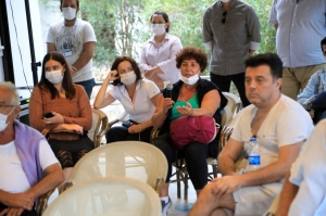 BAŞKAN ARAS TÜRKBÜKÜ ESNAFI İLE BULUŞTU