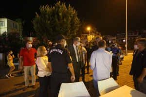 TURGUTREİS’TE KOVİD-19 DENETİMİ