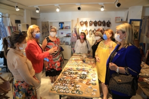 FATMA KÖSE BODRUM’DA KOOPERATİFLERİ ZİYARET ETTİ