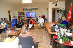 FATMA KÖSE BODRUM’DA KOOPERATİFLERİ ZİYARET ETTİ