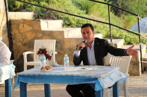 BAŞKAN ARAS KIZILBURUN SİTELER PLATFORMU İLE BİRARAYA GELDİ