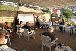 BAŞKAN ARAS KIZILBURUN SİTELER PLATFORMU İLE BİRARAYA GELDİ