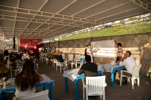 BAŞKAN ARAS KIZILBURUN SİTELER PLATFORMU İLE BİRARAYA GELDİ