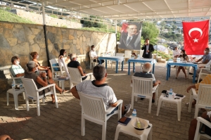 BAŞKAN ARAS KIZILBURUN SİTELER PLATFORMU İLE BİRARAYA GELDİ