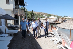 BAŞKAN ARAS TORBA VE GÖLKÖY'DE İNCELEMELERDE BULUNDU