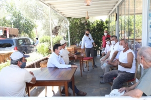 BAŞKAN ARAS TORBA VE GÖLKÖY'DE İNCELEMELERDE BULUNDU