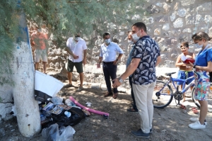 BAŞKAN ARAS TORBA VE GÖLKÖY'DE İNCELEMELERDE BULUNDU