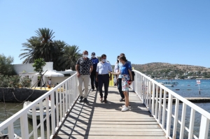 BAŞKAN ARAS TORBA VE GÖLKÖY'DE İNCELEMELERDE BULUNDU