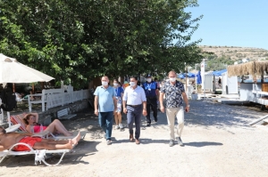 BAŞKAN ARAS TORBA VE GÖLKÖY'DE İNCELEMELERDE BULUNDU