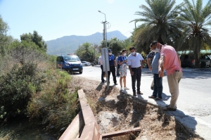 BAŞKAN ARAS TORBA VE GÖLKÖY'DE İNCELEMELERDE BULUNDU