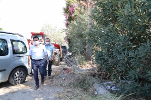 BAŞKAN ARAS TORBA VE GÖLKÖY'DE İNCELEMELERDE BULUNDU