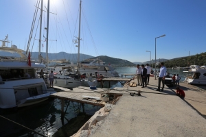 BAŞKAN ARAS TORBA VE GÖLKÖY'DE İNCELEMELERDE BULUNDU