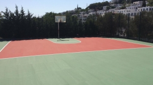 BODRUM BELEDİYESİ ÇOCUK OYUN PARKLARI VE SPOR ALANLARINI BAKIMA ALDI