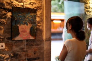 BALIKÇI ANISINA RESİM SERGİSİ