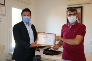 BAŞKAN ARAS BİRİM MÜDÜRLERİYLE YİNE SAHADAYDI