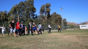 BAŞKAN ARAS BİRİM MÜDÜRLERİYLE YİNE SAHADAYDI