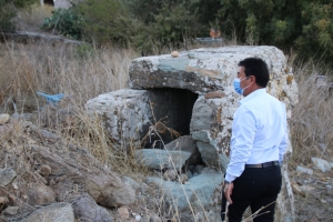 BAŞKAN ARAS BİRİM MÜDÜRLERİYLE YİNE SAHADAYDI