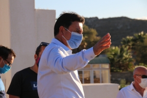 BAŞKAN ARAS BİRİM MÜDÜRLERİYLE YİNE SAHADAYDI