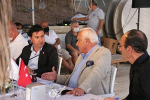 BAŞKAN ARAS BİRİM MÜDÜRLERİYLE YİNE SAHADAYDI