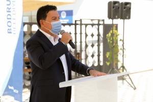 BODRUM BELEDİYESİ 140 BİN KIŞLIK FİDEYİ ÜRETİCİLERE HİBE ETTİ