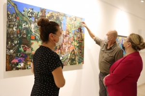 RESSAM MİREL ANLATAMADIKLARINI TUVALE DÖKTÜ