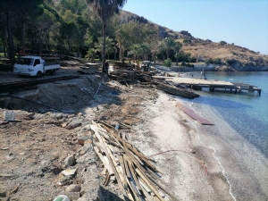 KAÇAK YAPILAŞMA İLE MÜCADELE SÜRÜYOR