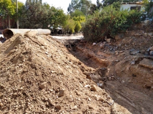 YAĞMUR KANALLARINDA İYİLEŞTİRME ÇALIŞMASI GERÇEKLEŞTİRİLDİ