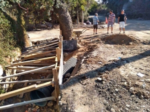 YAĞMUR KANALLARINDA İYİLEŞTİRME ÇALIŞMASI GERÇEKLEŞTİRİLDİ