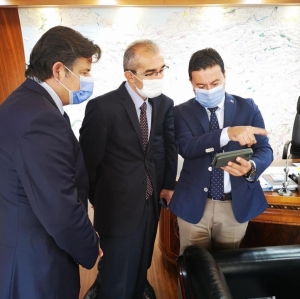 BAŞKAN ARAS, ANKARA’DAN GÜZEL HABERLERLE DÖNDÜ