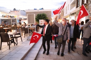 BODRUM’DA CUMHURİYET BAYRAMI COŞKUYLA KUTLANDI