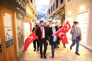 BODRUM’DA CUMHURİYET BAYRAMI COŞKUYLA KUTLANDI