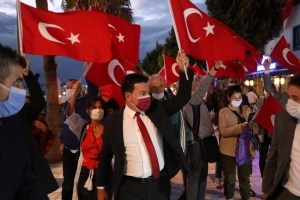 BODRUM’DA CUMHURİYET BAYRAMI COŞKUYLA KUTLANDI